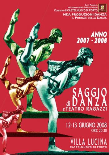 LOCANDINA SAGGIO DANZA 2008